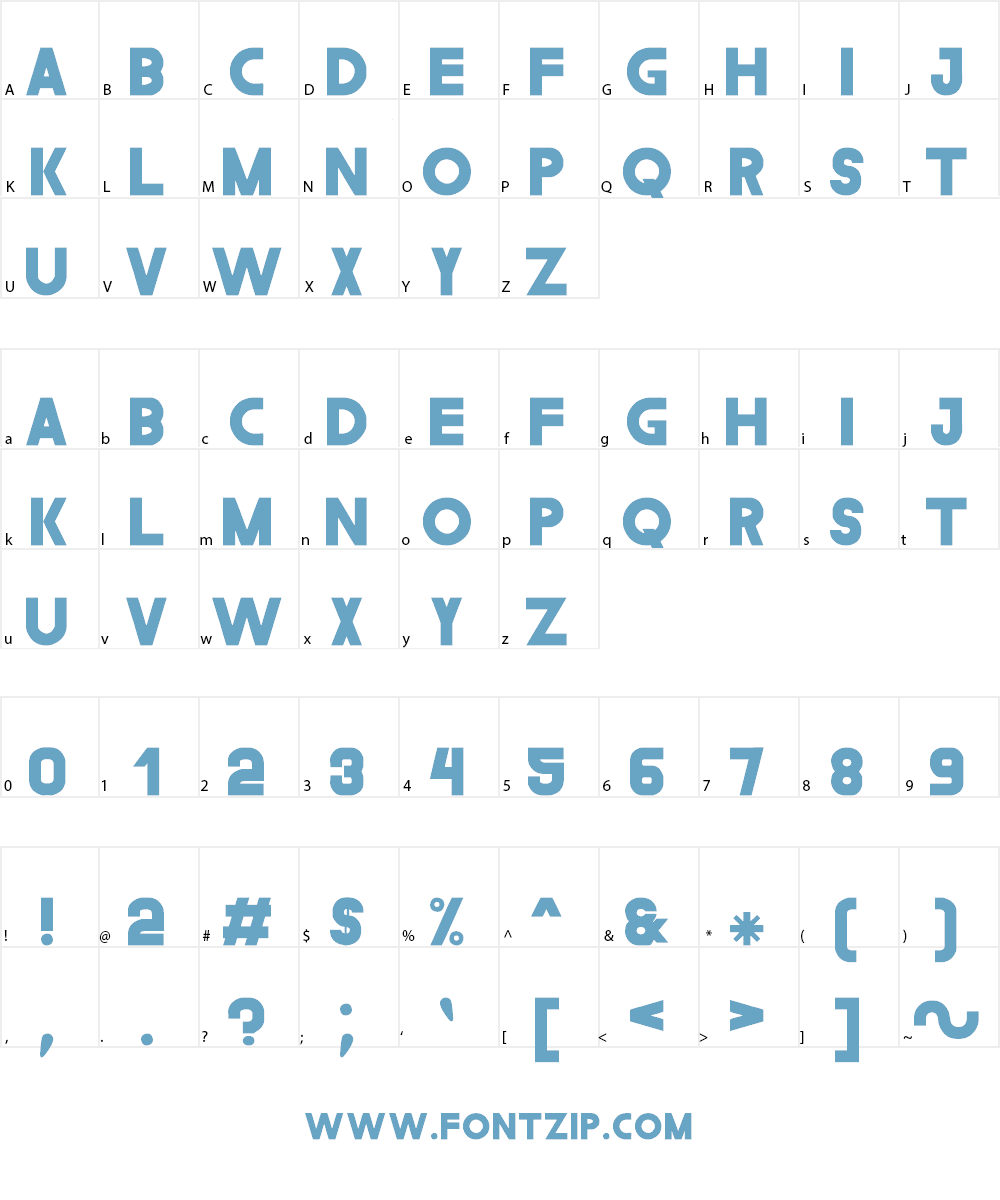 The Gould St Font Character